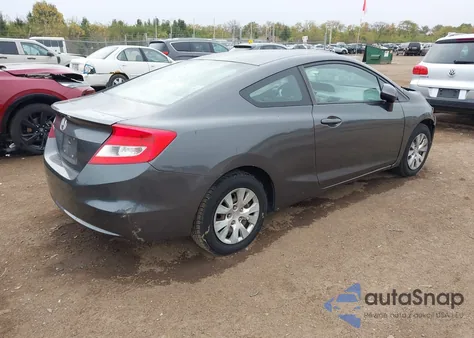 2012 Honda Civic Lx из США, поврежденный, VIN 2HGFG3B53CH561178
